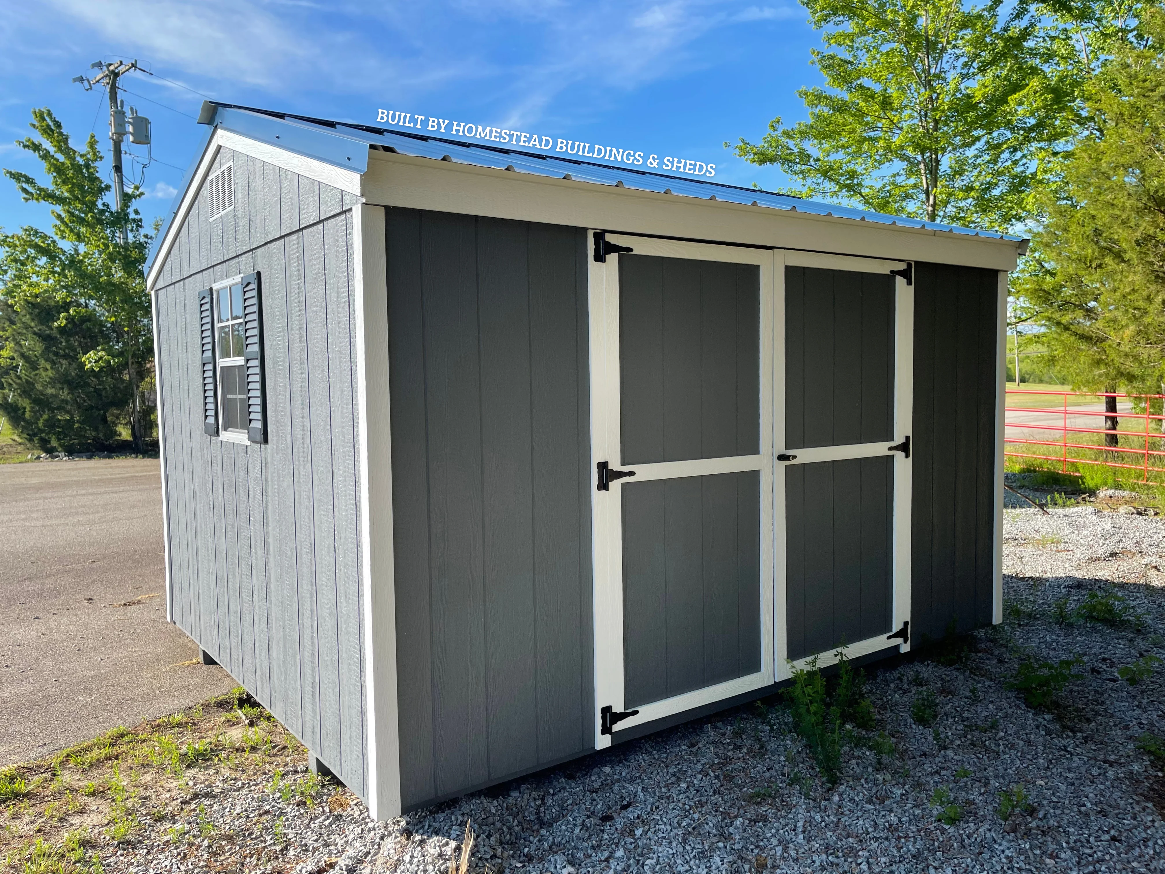 10x12 Utility A-Frame Design #283