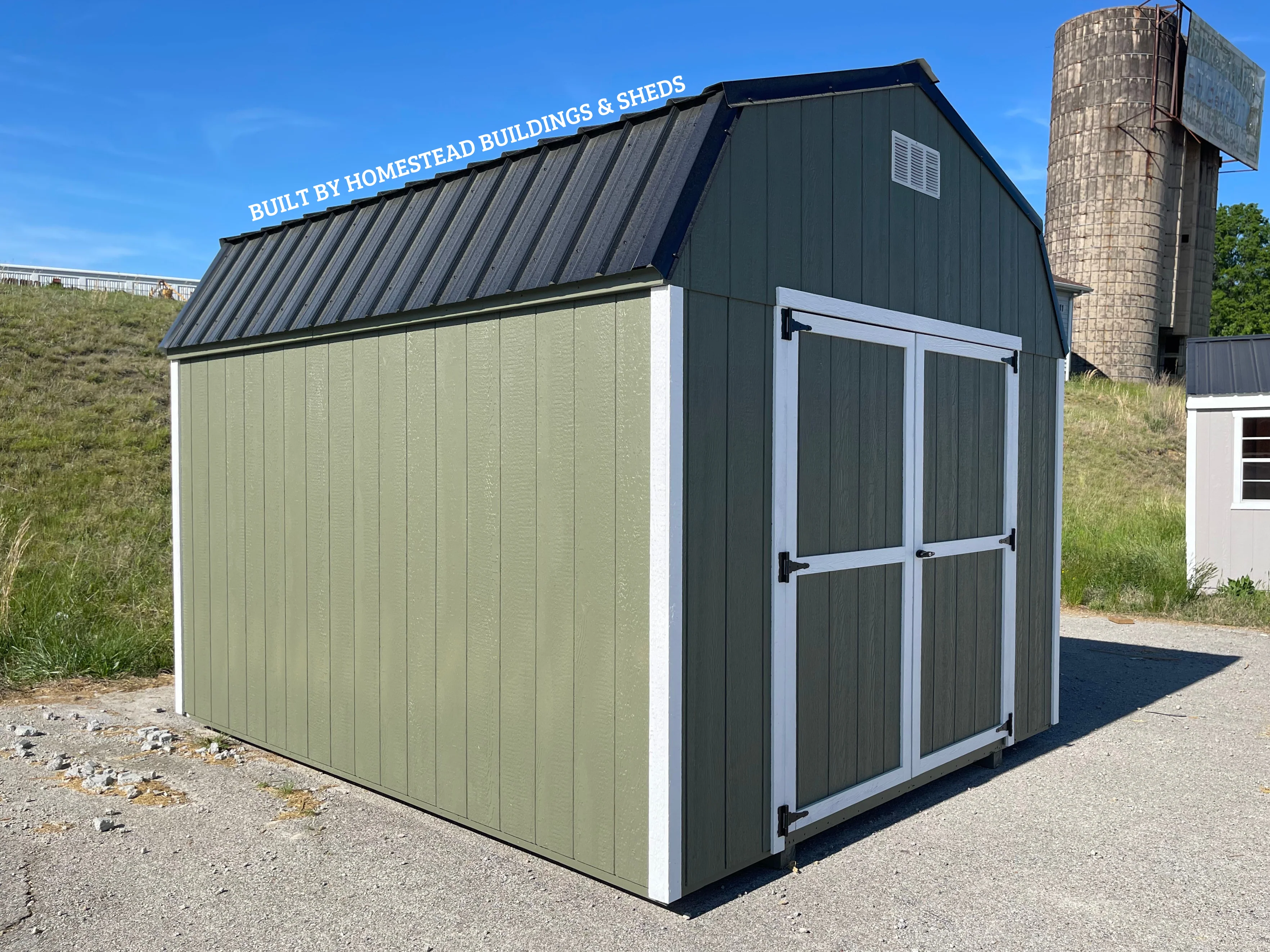 10x12 Utility High Barn Design #22 - Image 2