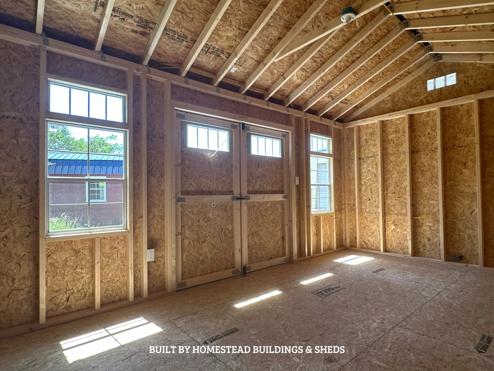 10x16 Deluxe A-Frame with Electrical Design #33 - Image 3