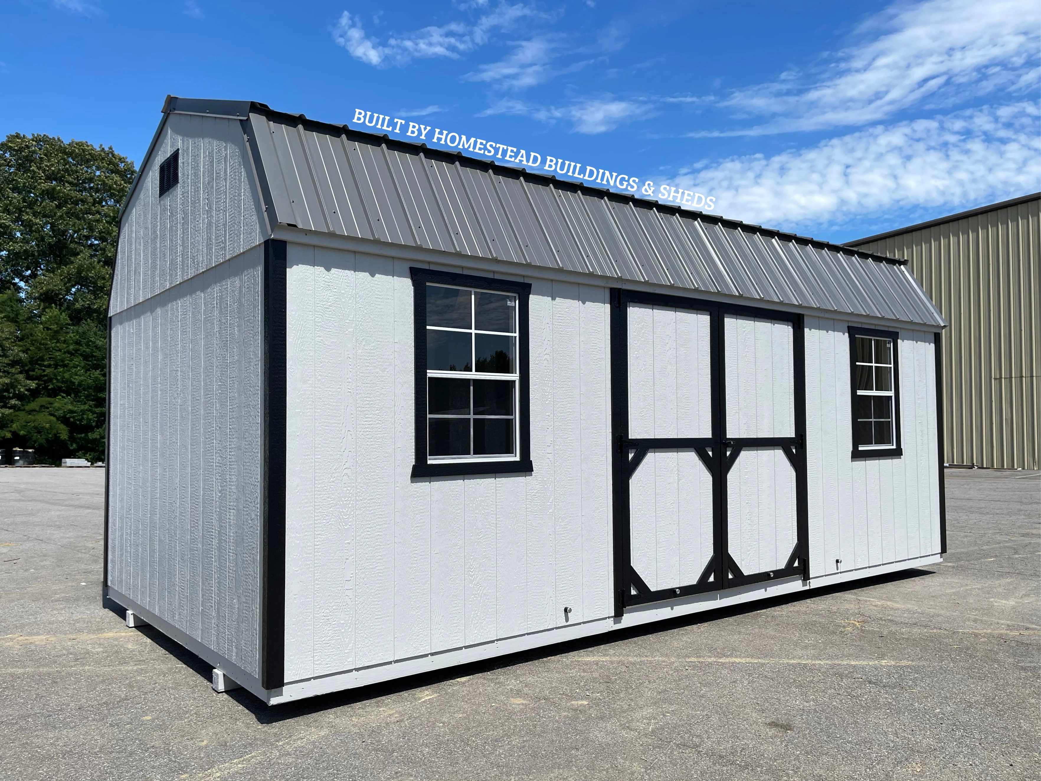 10x20 Deluxe High Barn Design #176