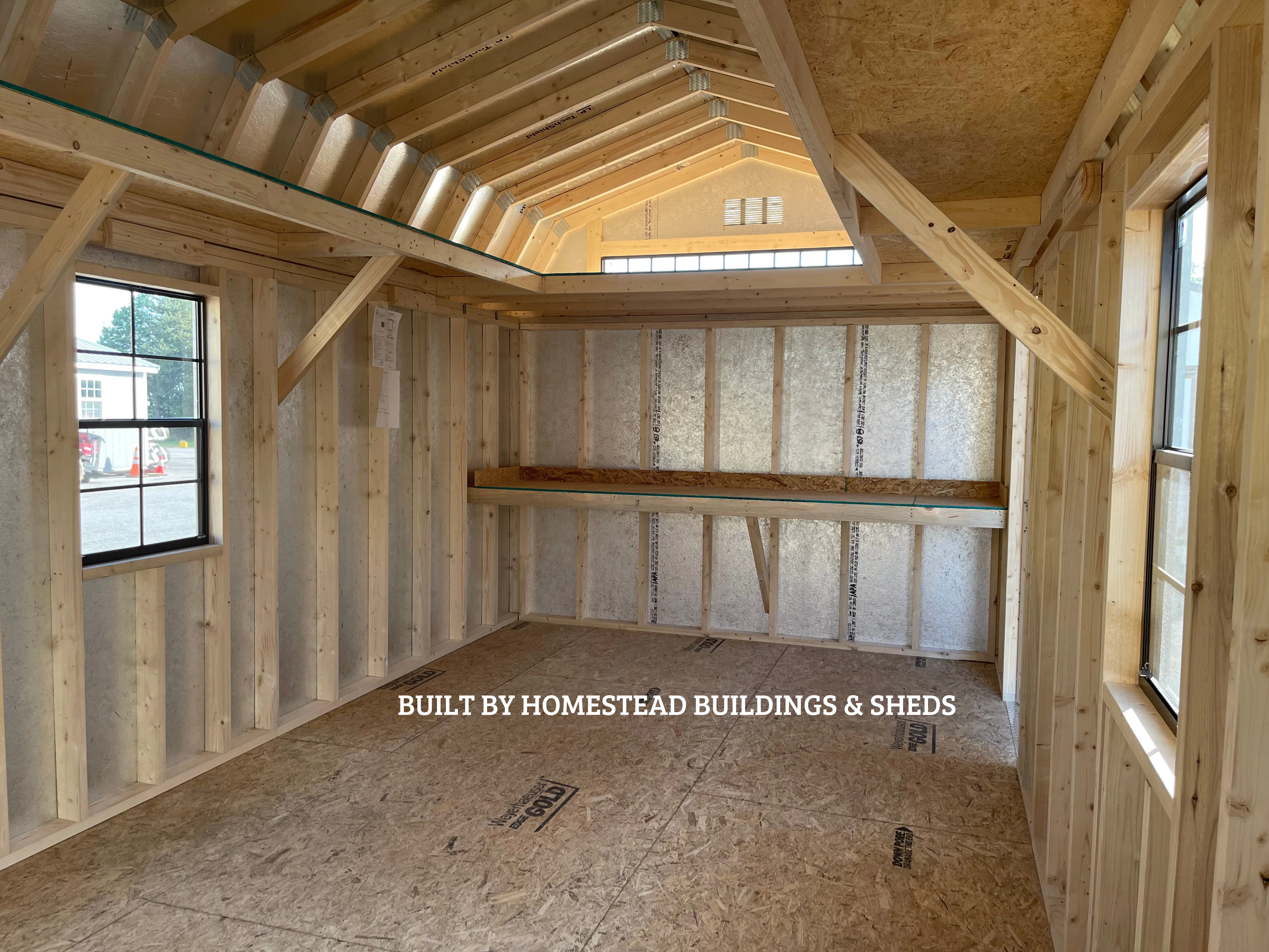 10x20 Deluxe High Barn Design #237 - Image 5