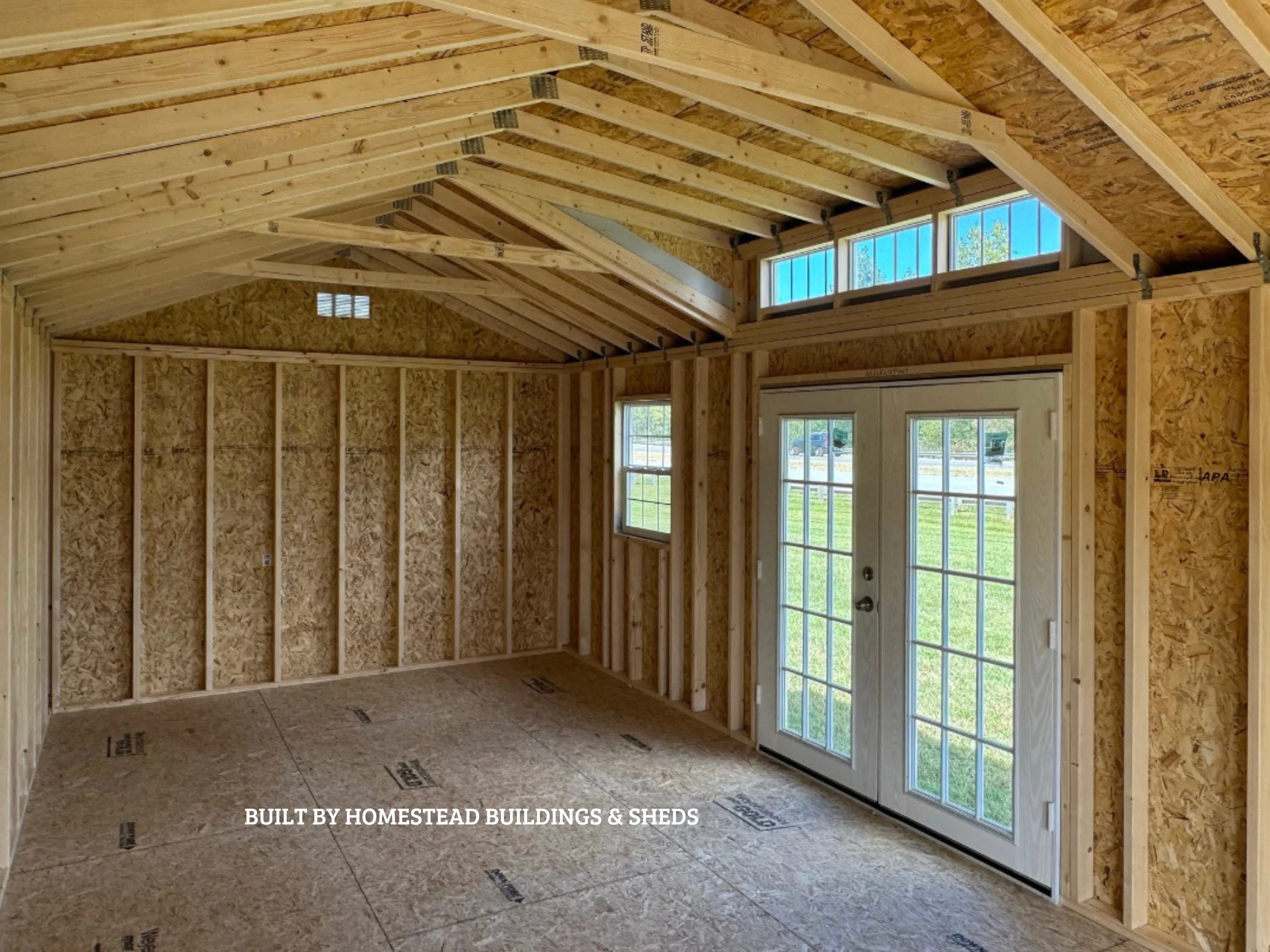 12x24 Deluxe A-Frame Building with Dormer Design #150 - Image 2