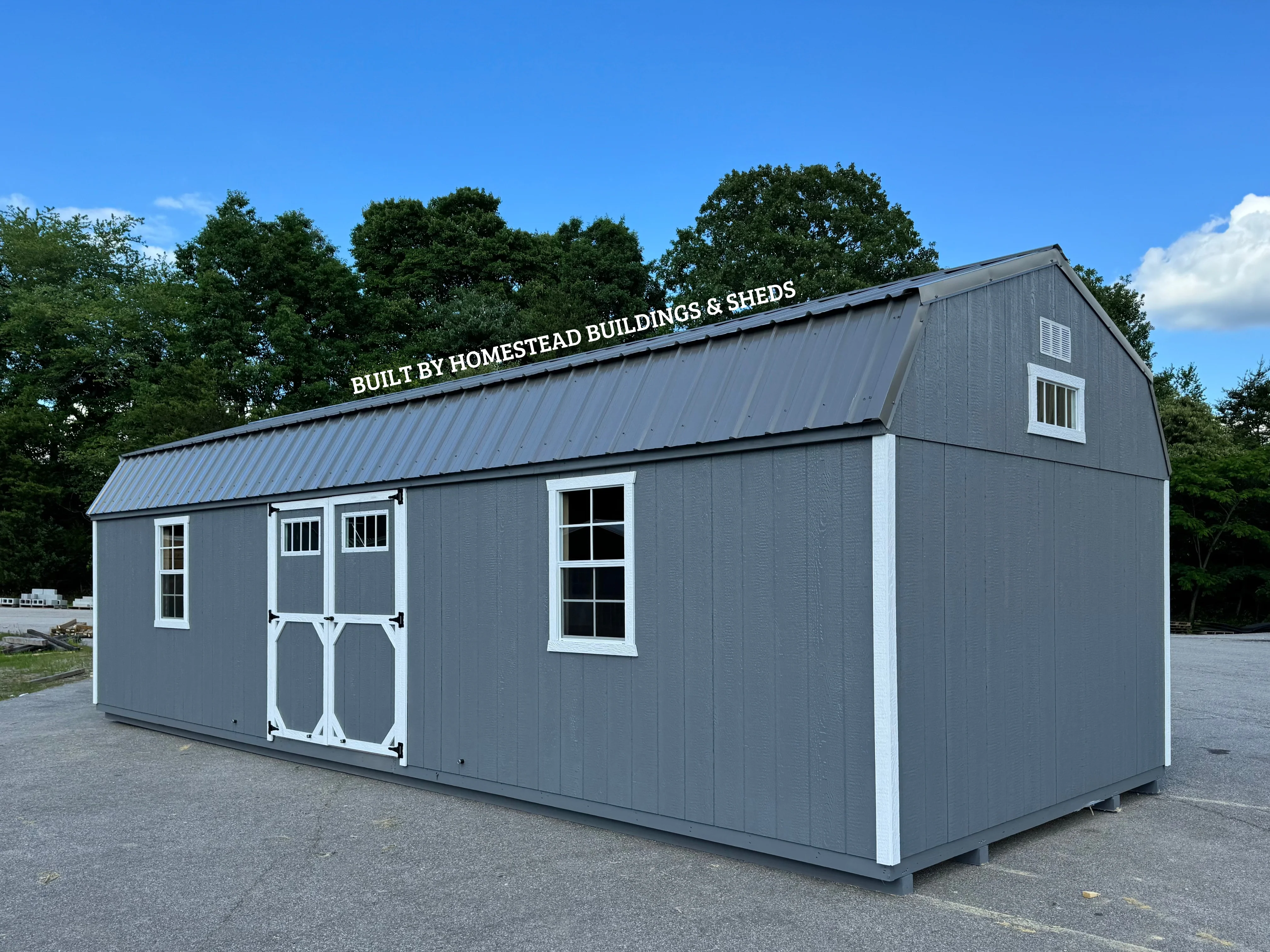 12x32 Deluxe High Barn Design #84