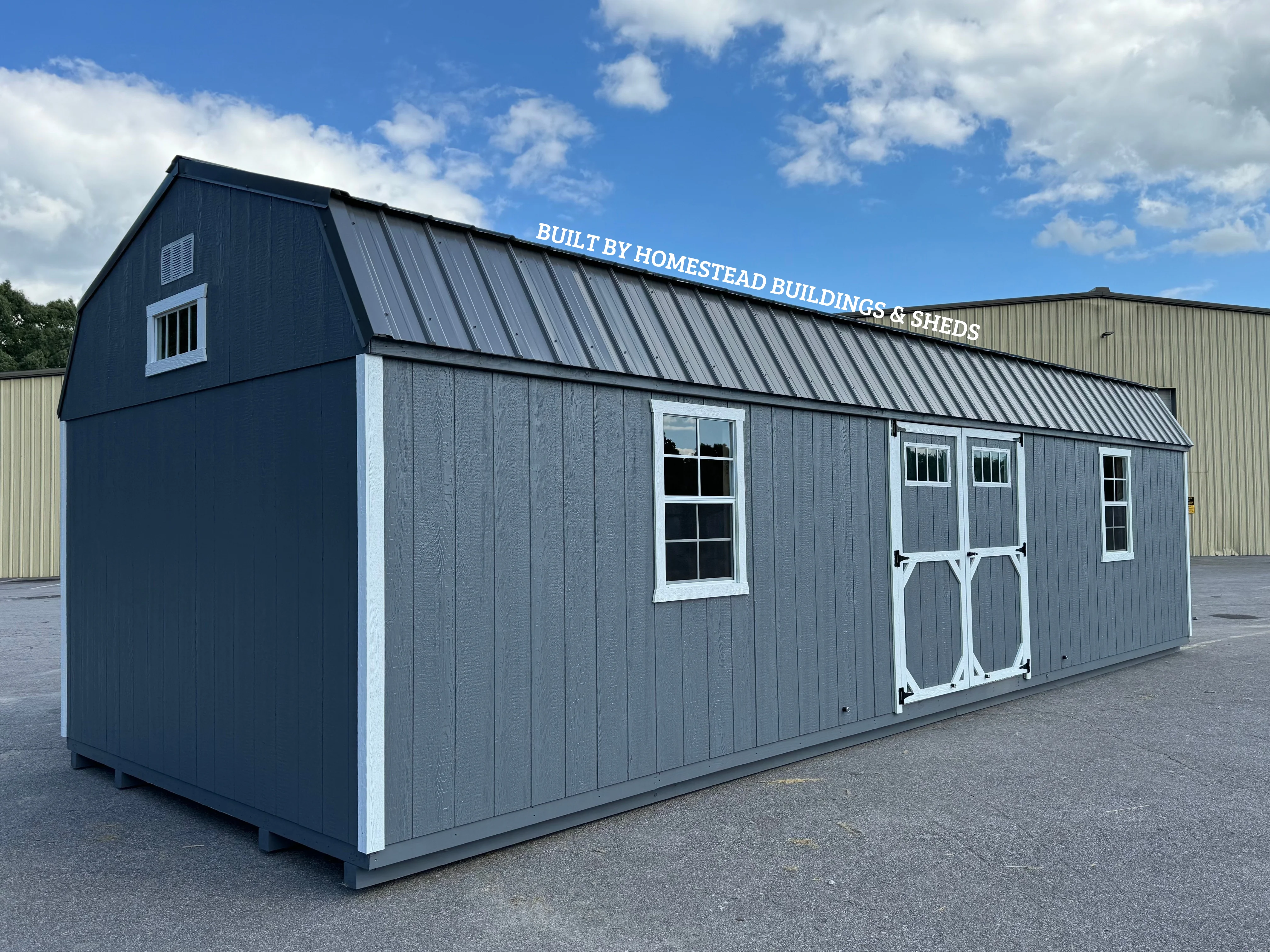 12x32 Deluxe High Barn Design #84 - Image 2