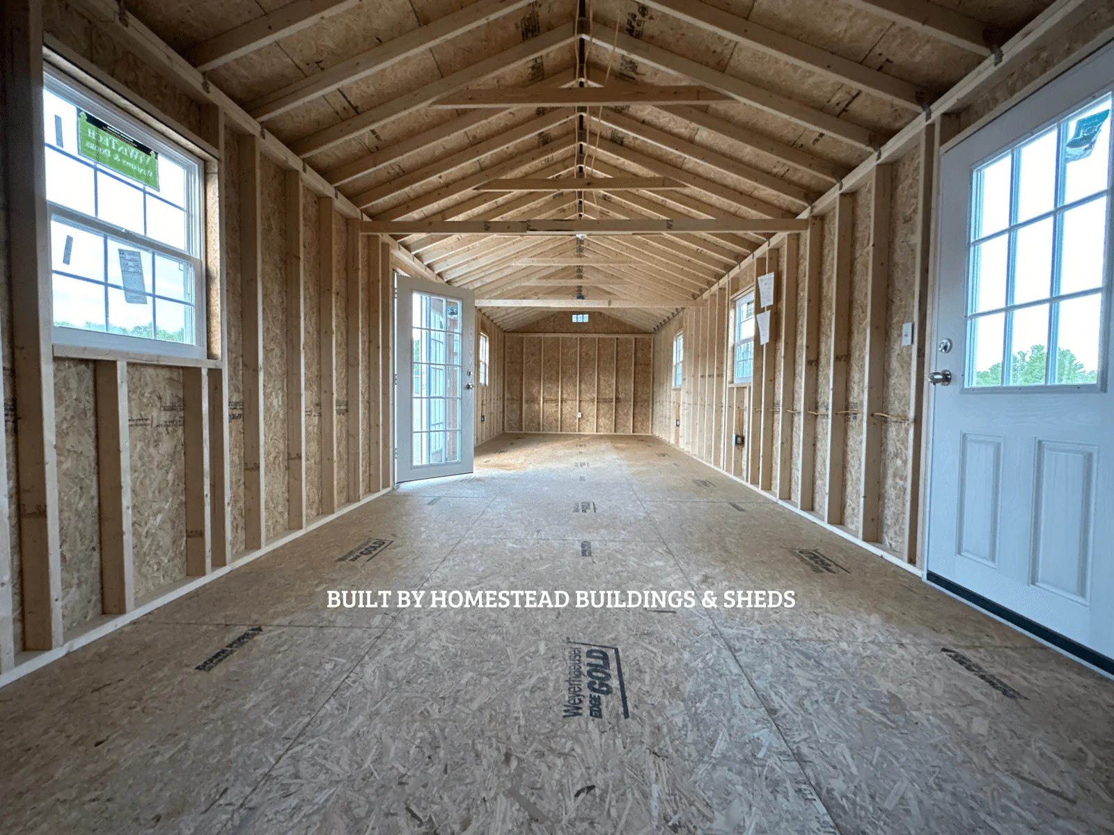 12x40 Deluxe A-Frame with Electrical Design #75 - Image 2