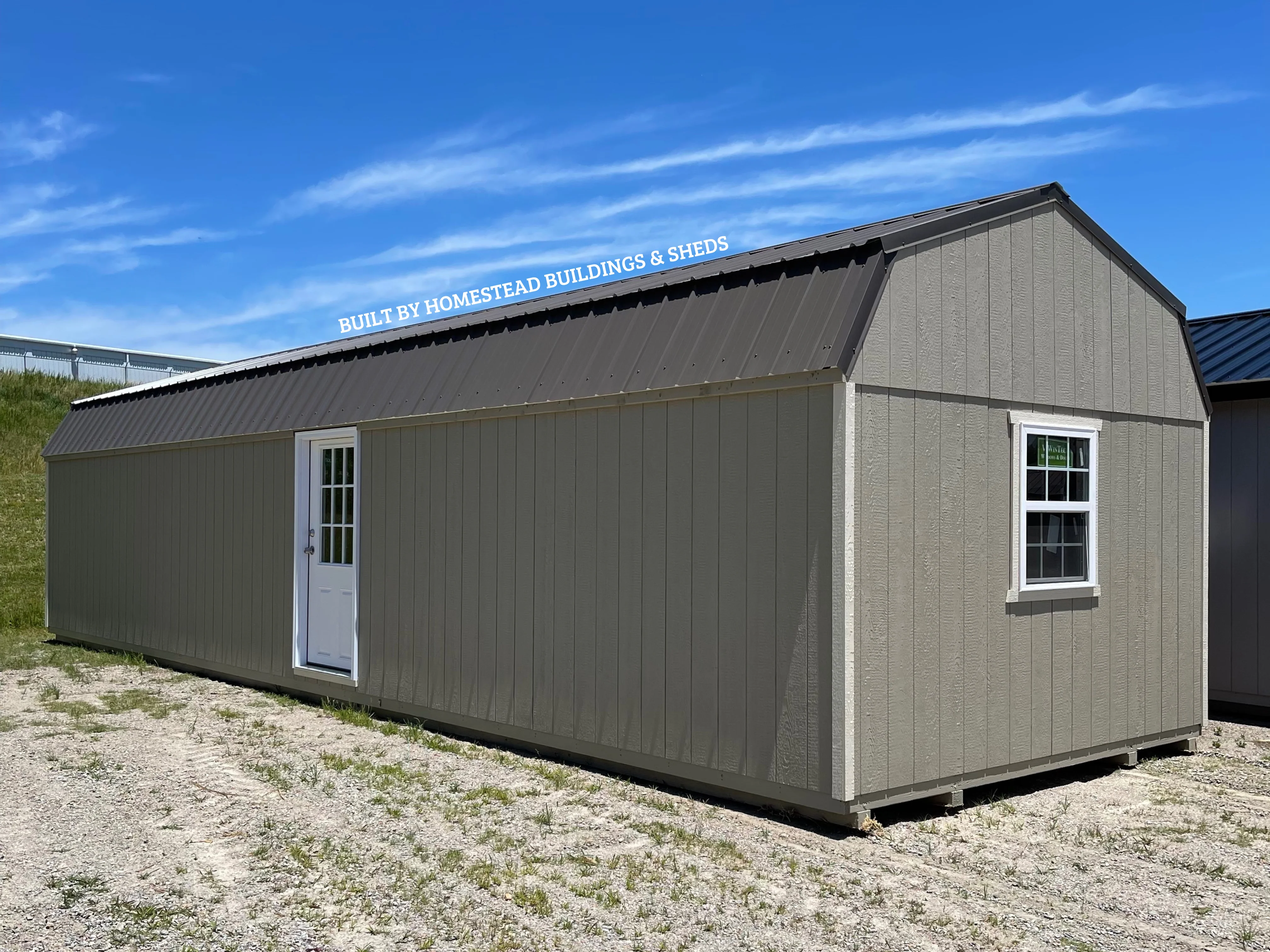 12x40 Deluxe High Barn Design #100 - Image 2