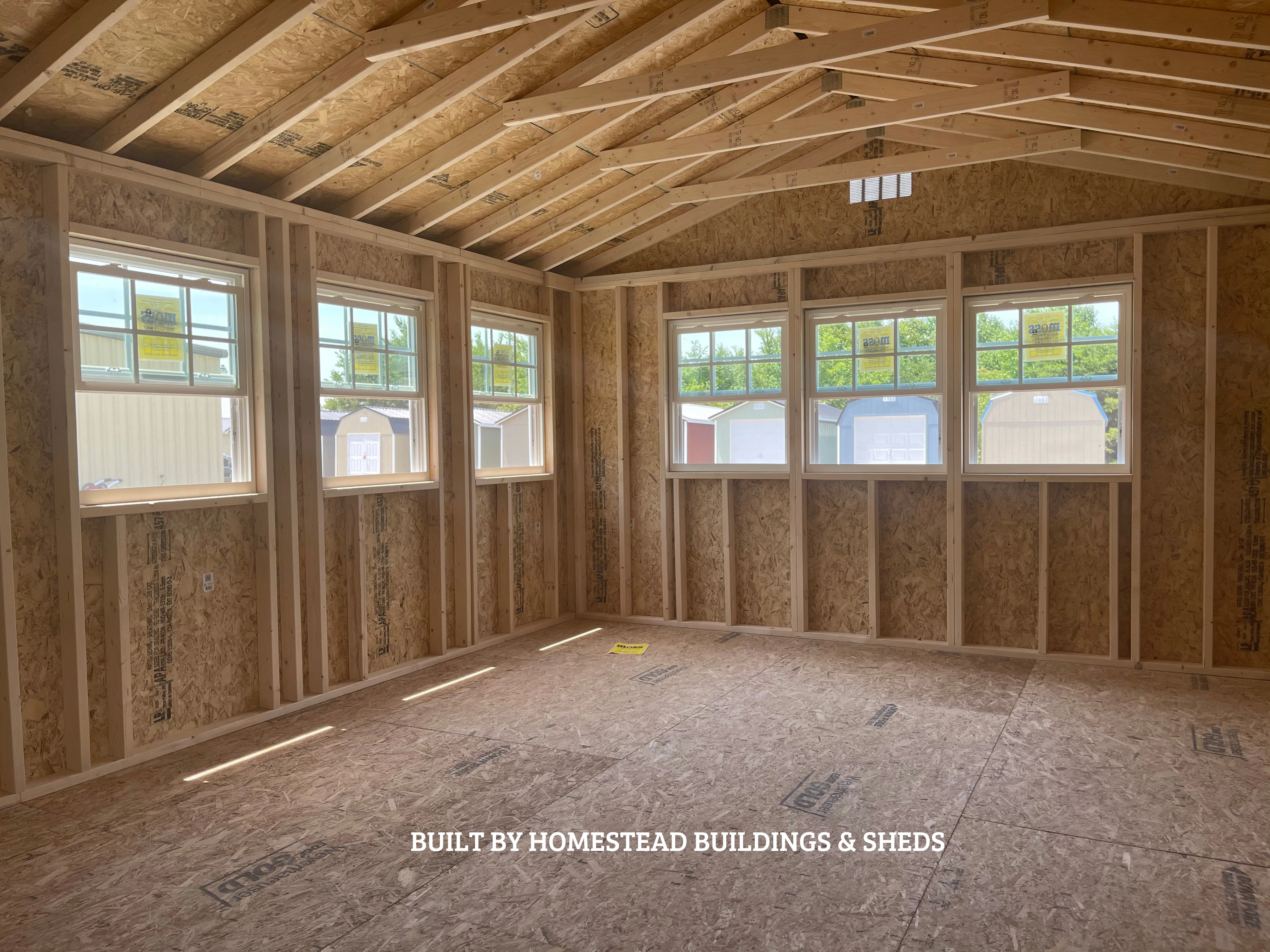 14x44 Deluxe A-Frame Building Design #68 - Image 3