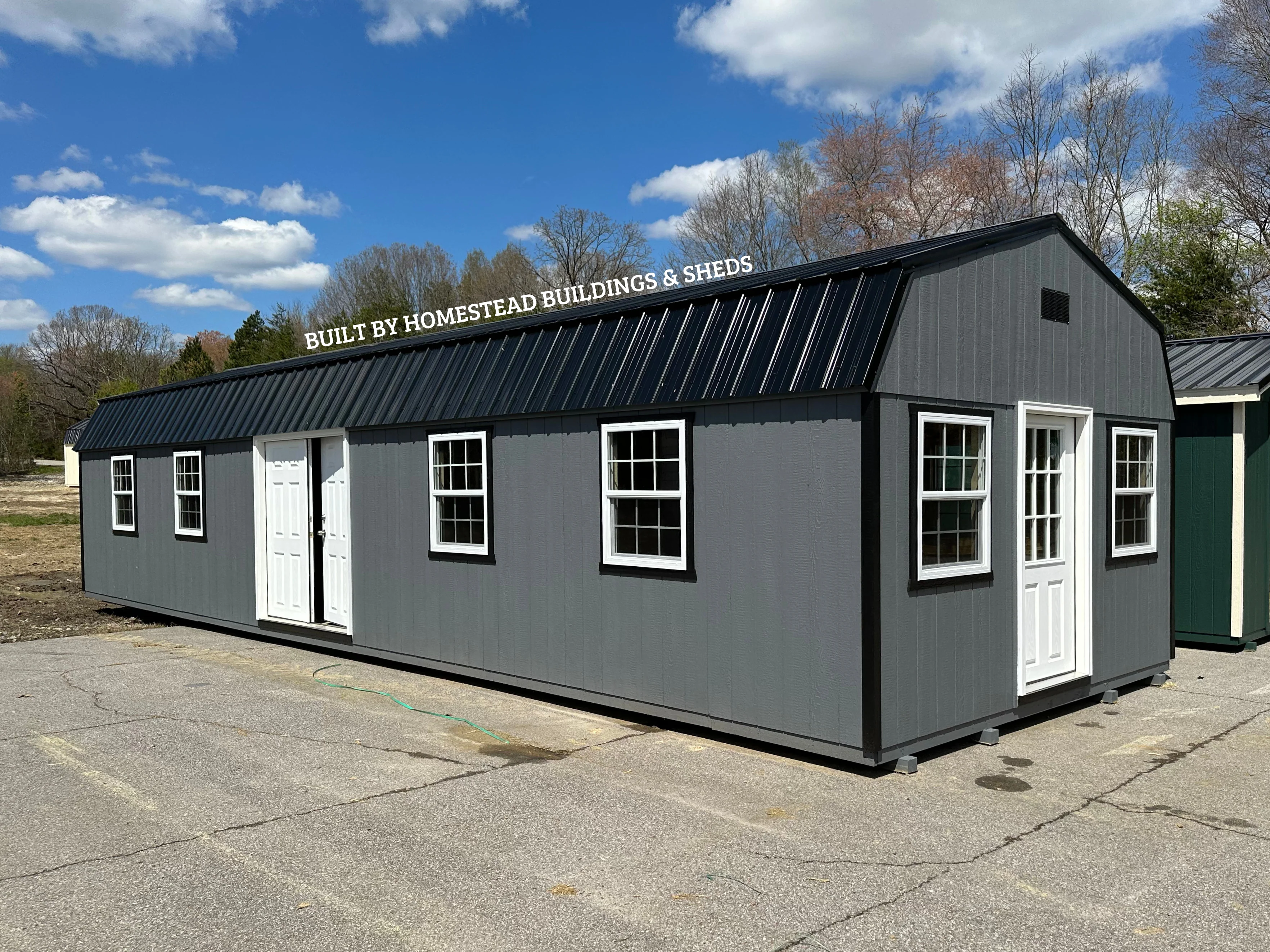 14x44 Deluxe High Barn Design #187 - Image 2