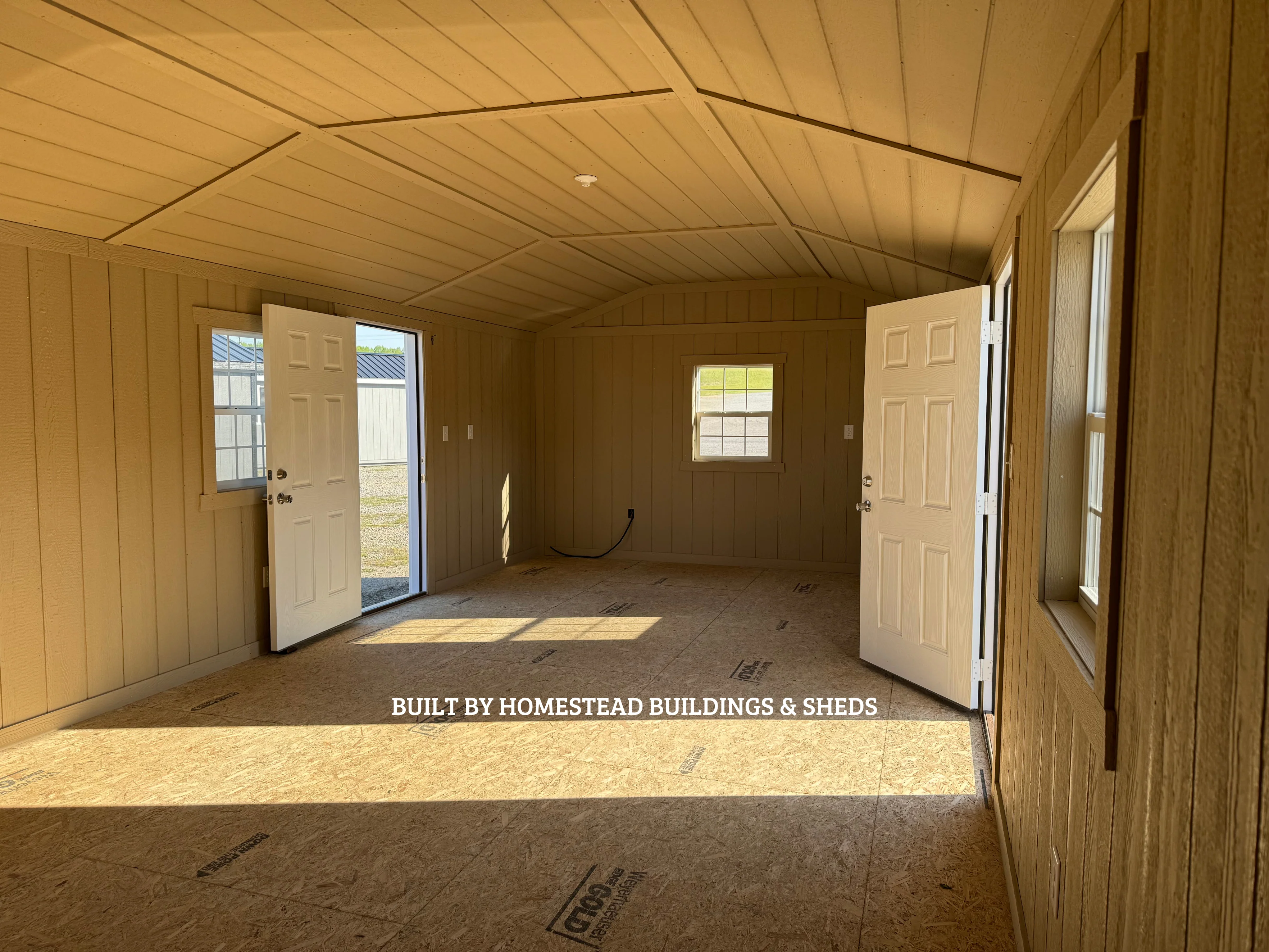 14x48 Finished Vinyl Cottage Design #248 - Image 5