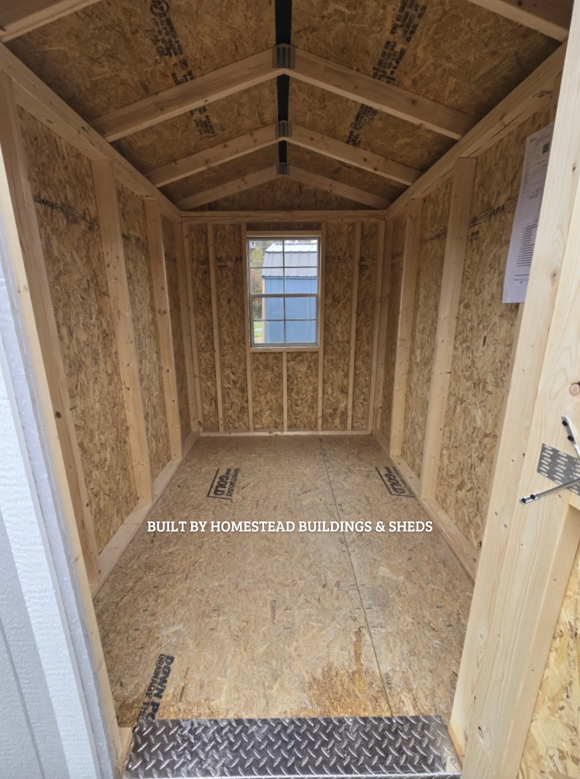 6x8 Utility A-Frame Design #292 - Image 2