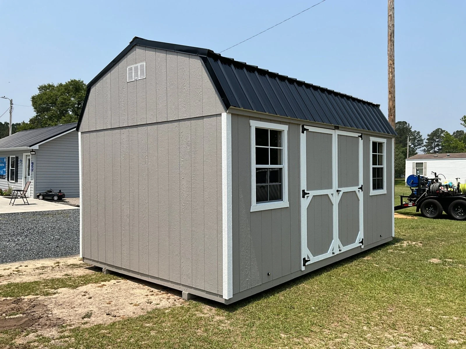 10x16 Deluxe High Barn Design #44